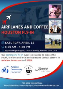 Airplanes & Coffee Houston Fly in