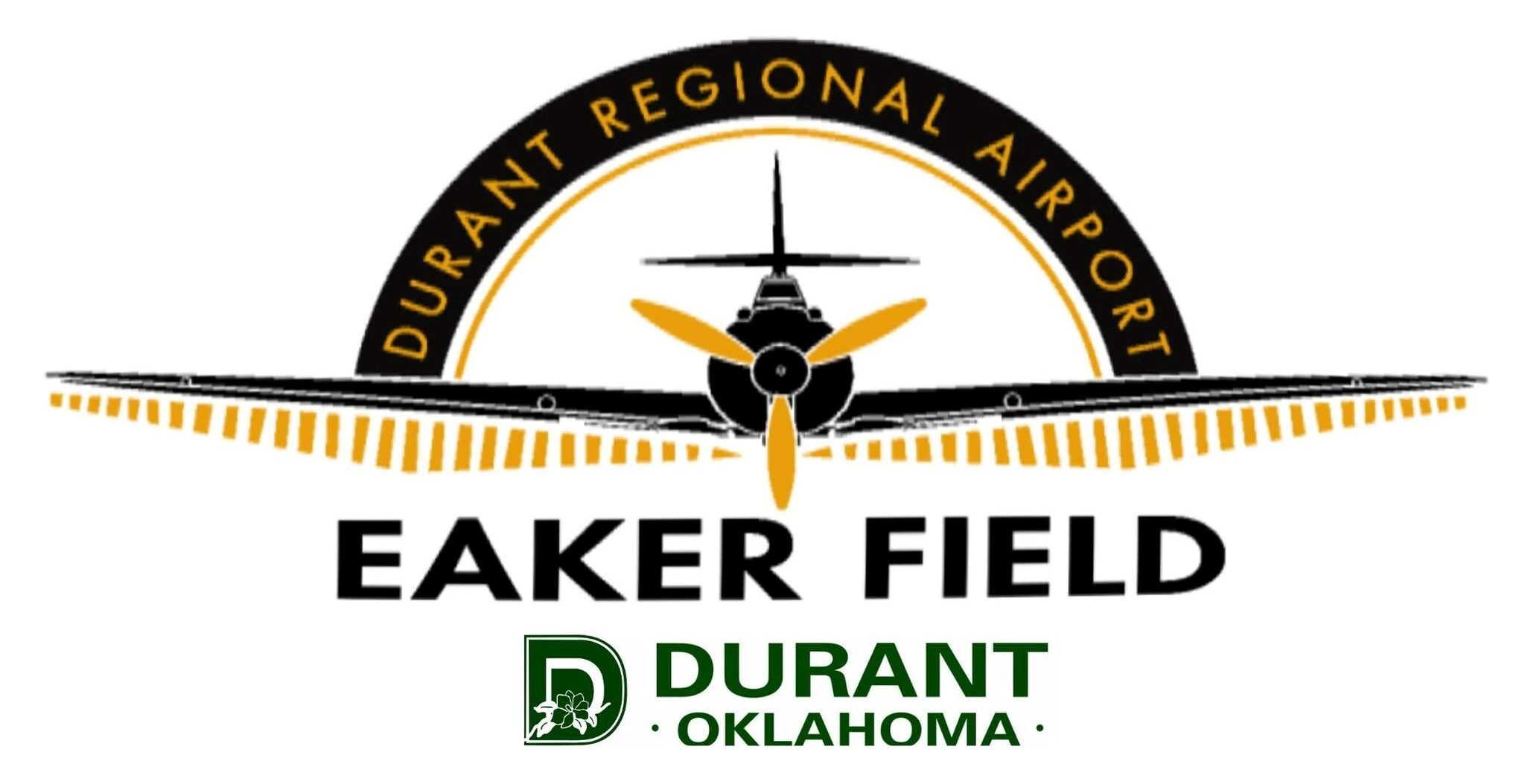 Durant Regional Airport–Eaker Field Logo